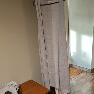 Gray Sleeveless Maxi Dress